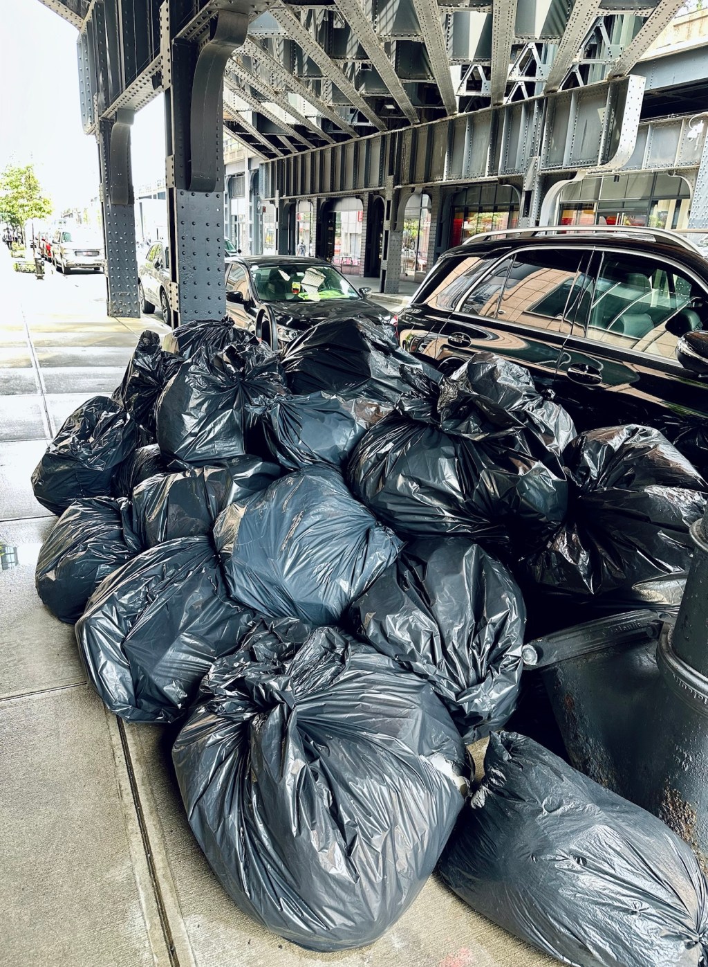 NYC trash collection